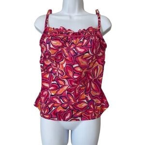 South Point Women’s Tankini Swimwear Bathing Suit Top Size 12